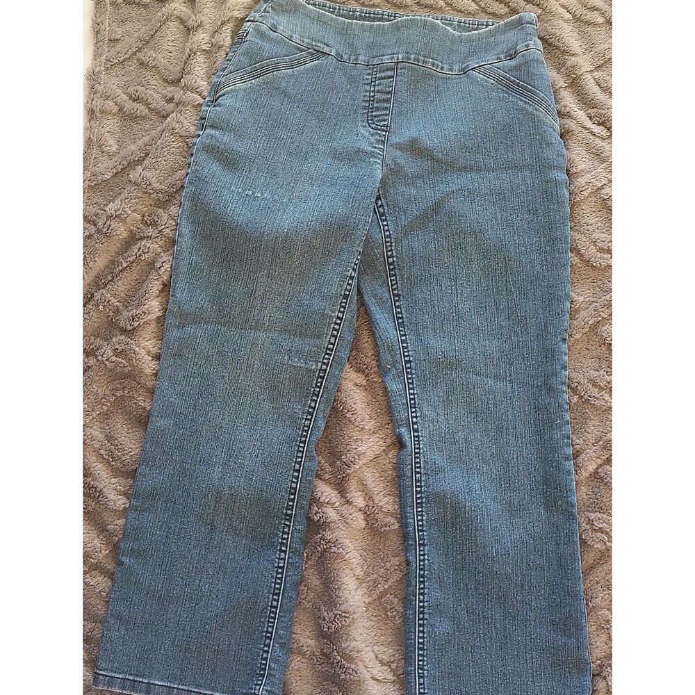 Westbound High Rise Pull On Skinny Jeans Women's 6 p Stretch Denim Ankle